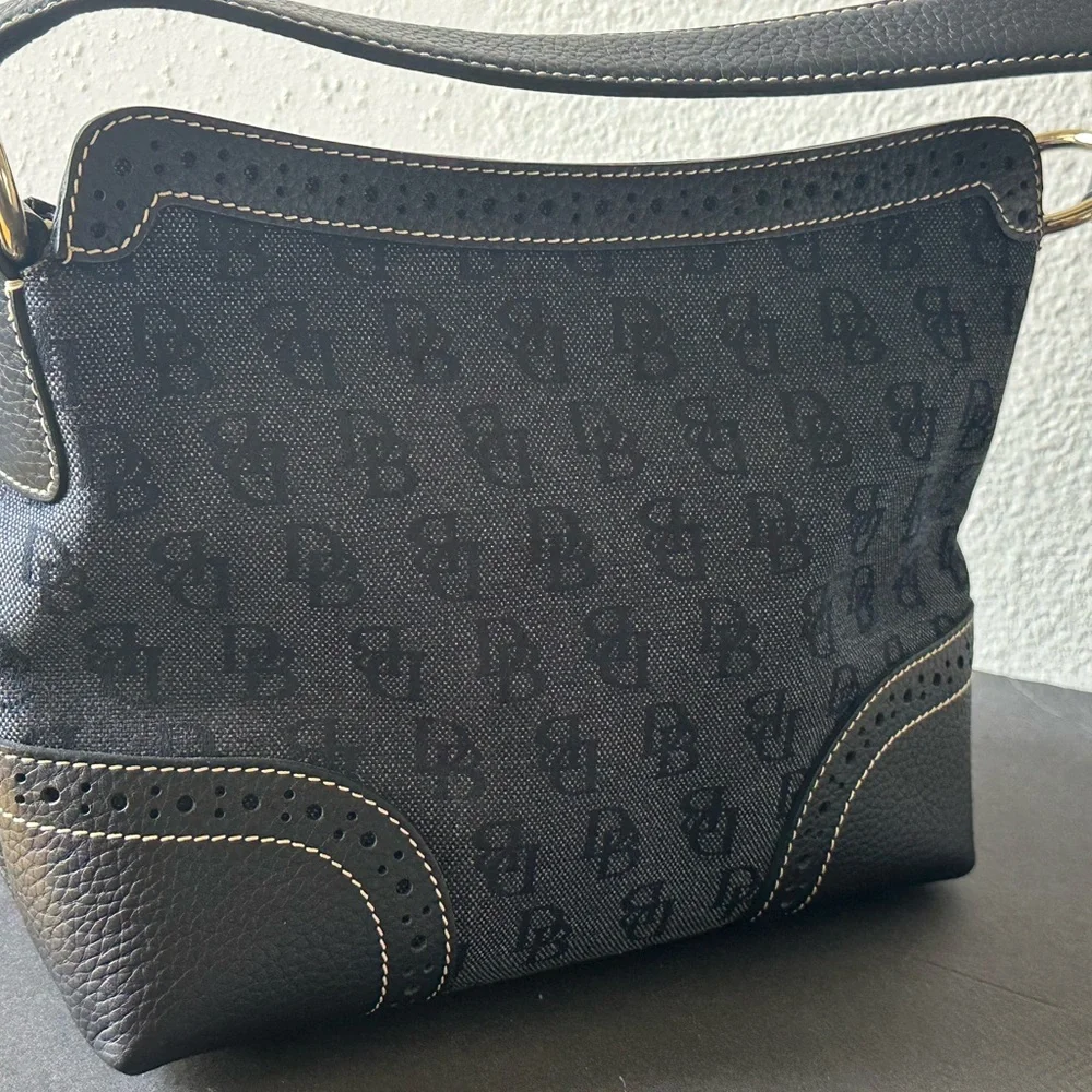 Dooney & Bourke Shoulder Bag w/ Matching Purse New Registration Card Nos Match - Picture 7 of 11